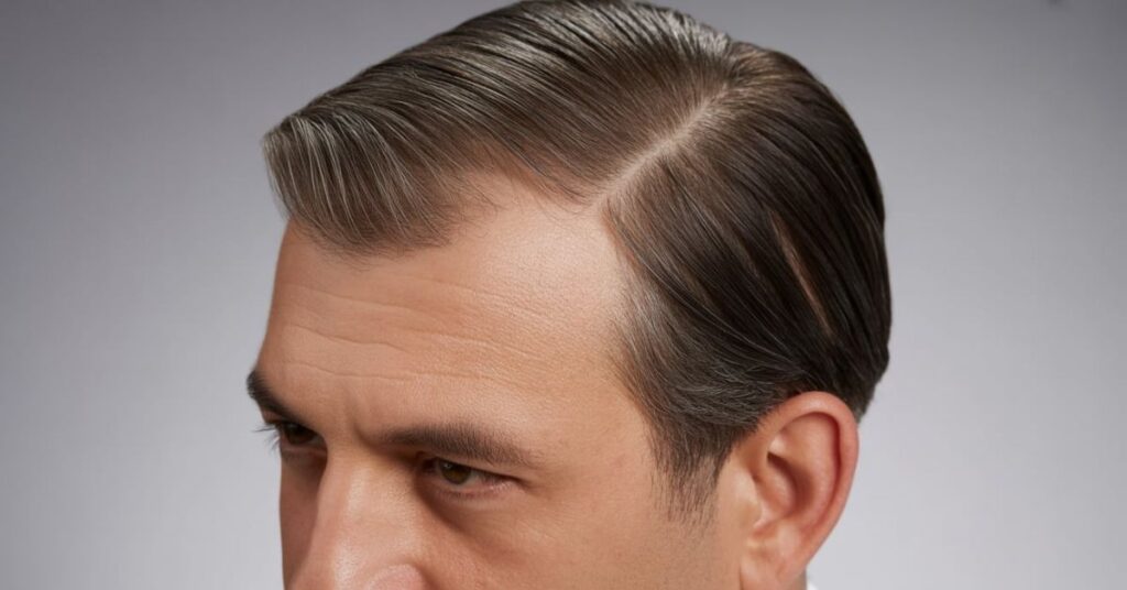 men's haircuts for balding on top