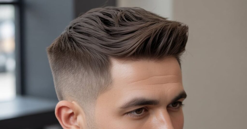 men's haircuts for receding hair