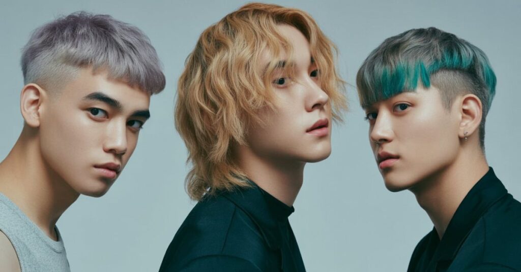 kpop haircut for men