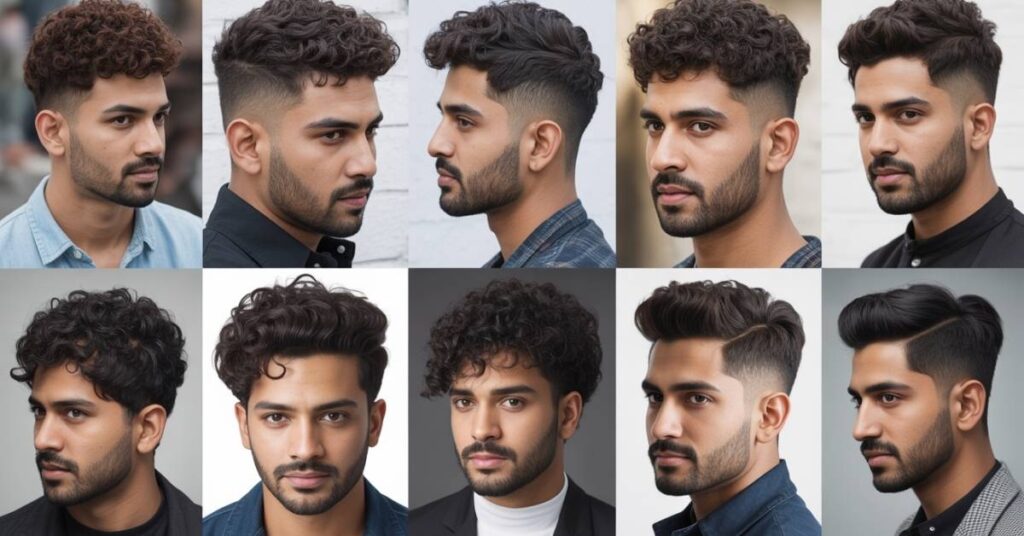 Indian men's haircut