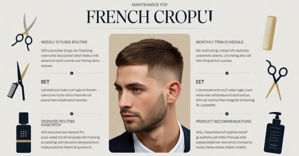 French haircut men