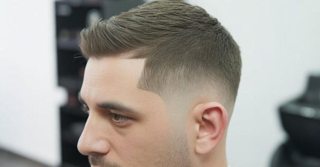 men's haircuts for balding on top
