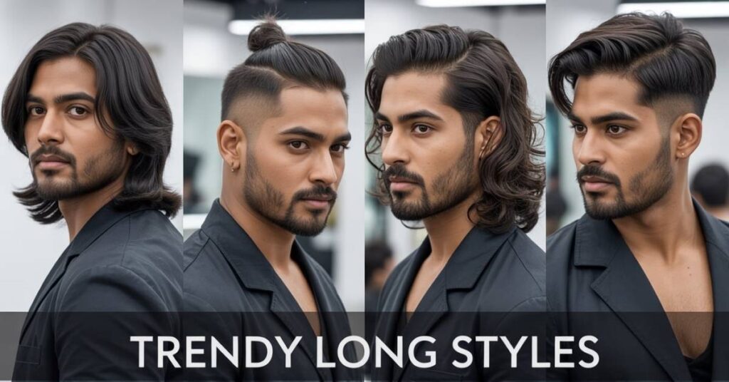 Indian men's haircut