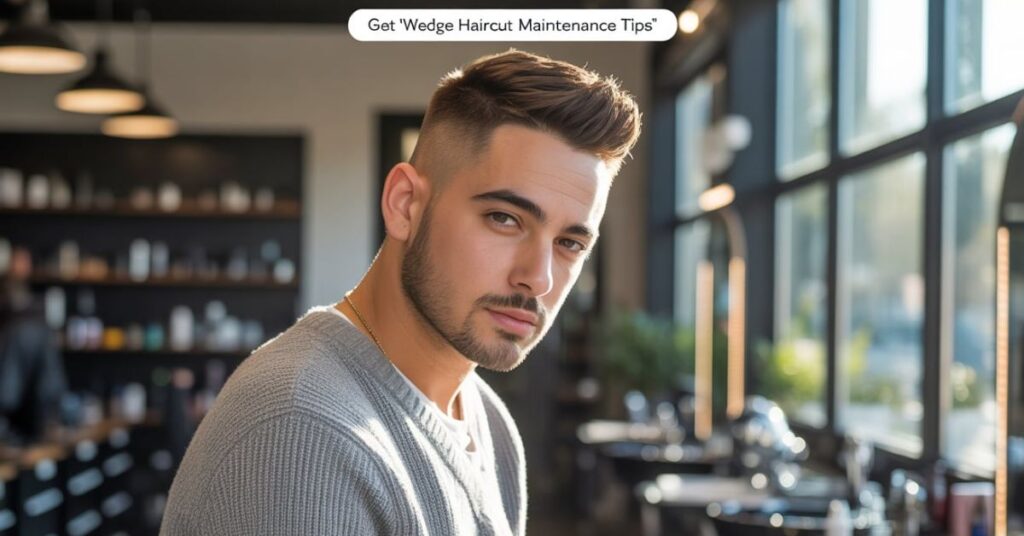 men's wedge haircut