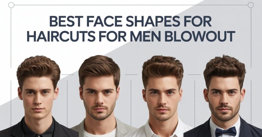 haircuts for men blowout
