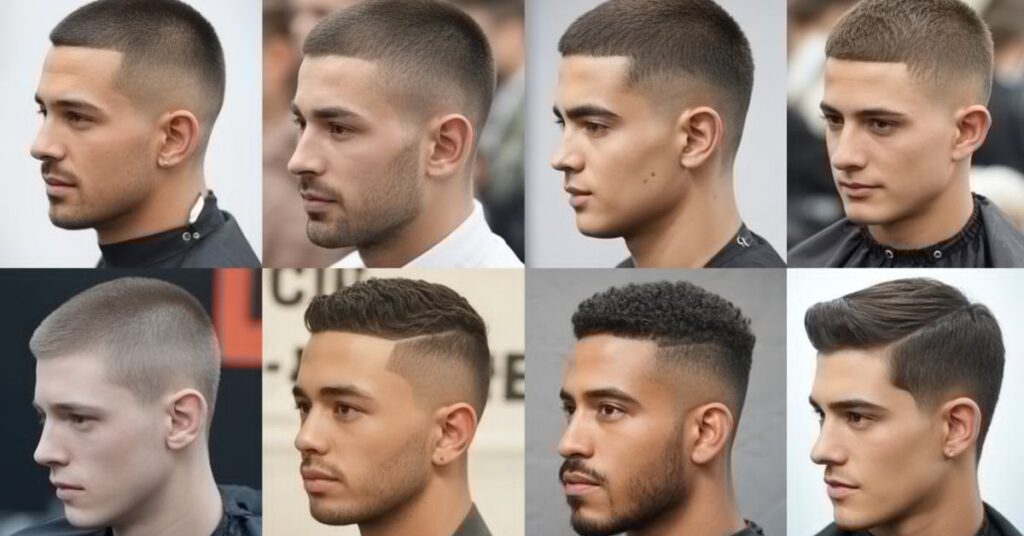 men crew cut haircut