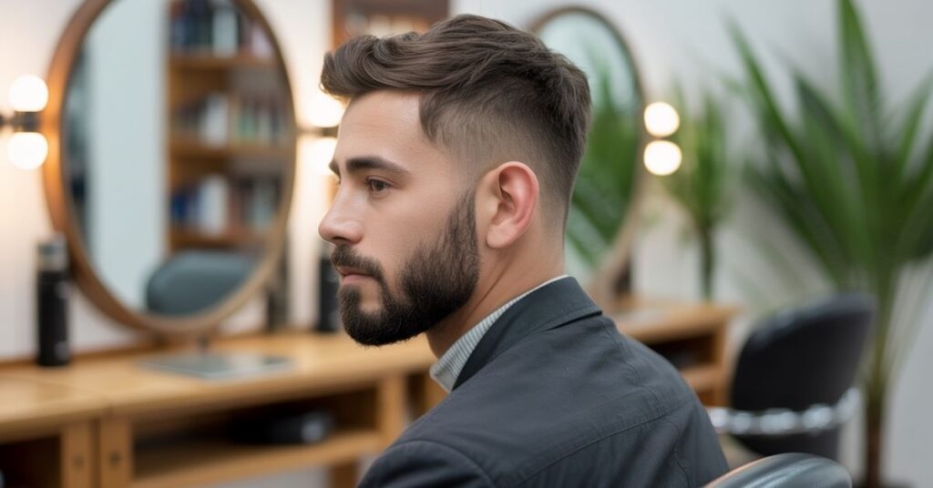 trim haircut for men