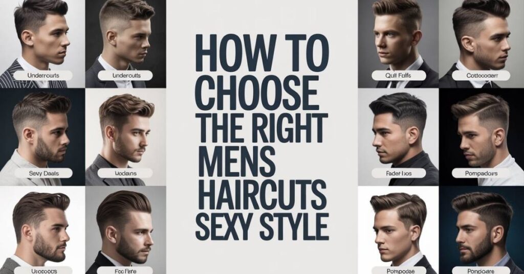 men's haircuts sexy