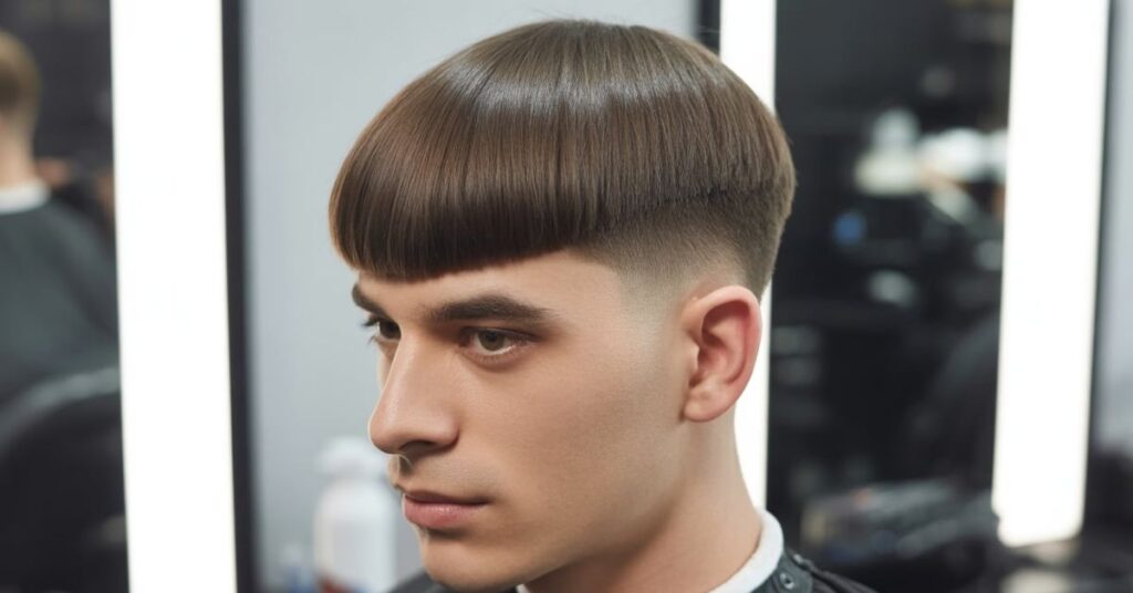 bowl haircut men