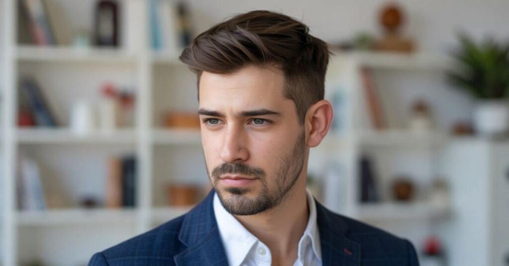 thin hair haircut men
