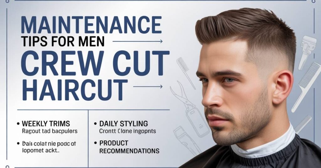 men crew cut haircut