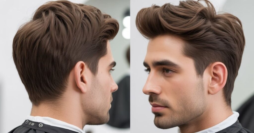 oval face shape haircuts men