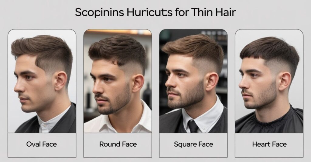 thin hair haircut men