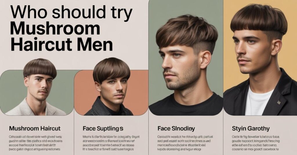 mushroom haircut men
