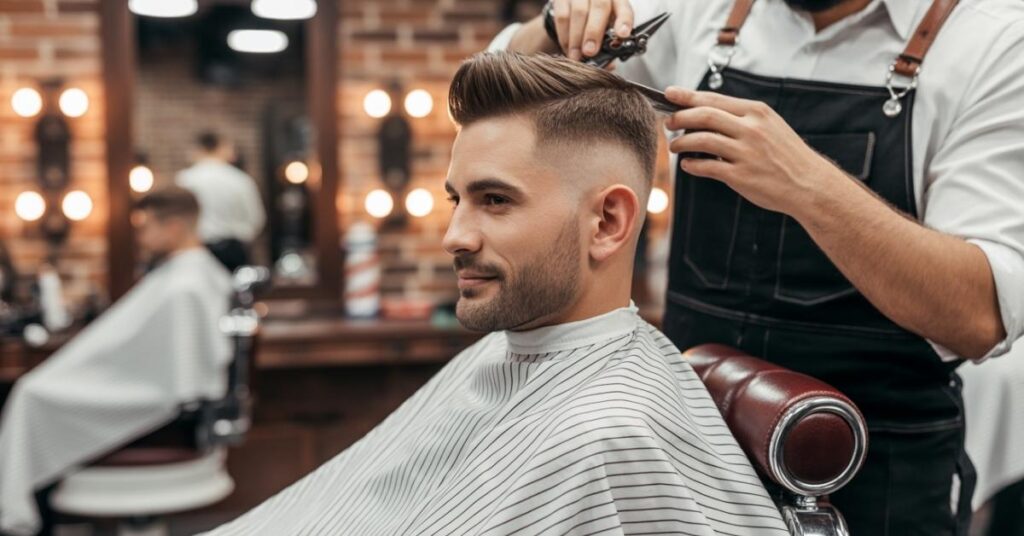 trim haircut for men