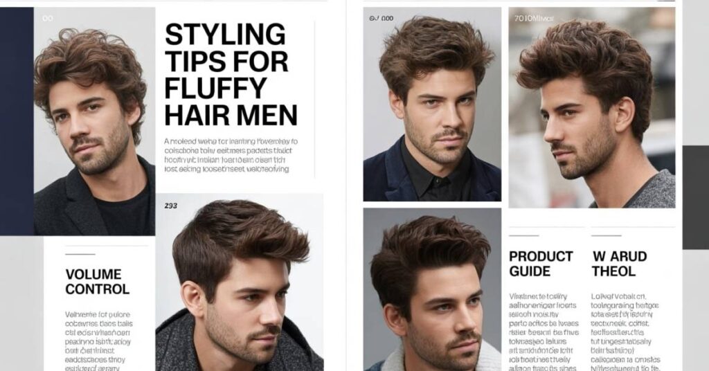 haircuts for fluffy hair men