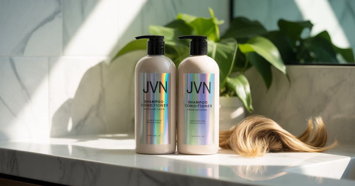 JVN shampoo and conditioner