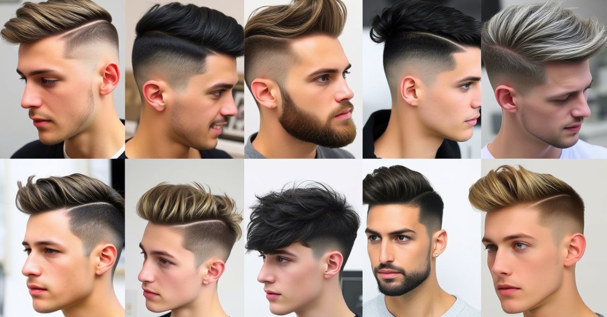 Attractive men's hairstyles