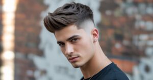 young men's haircut