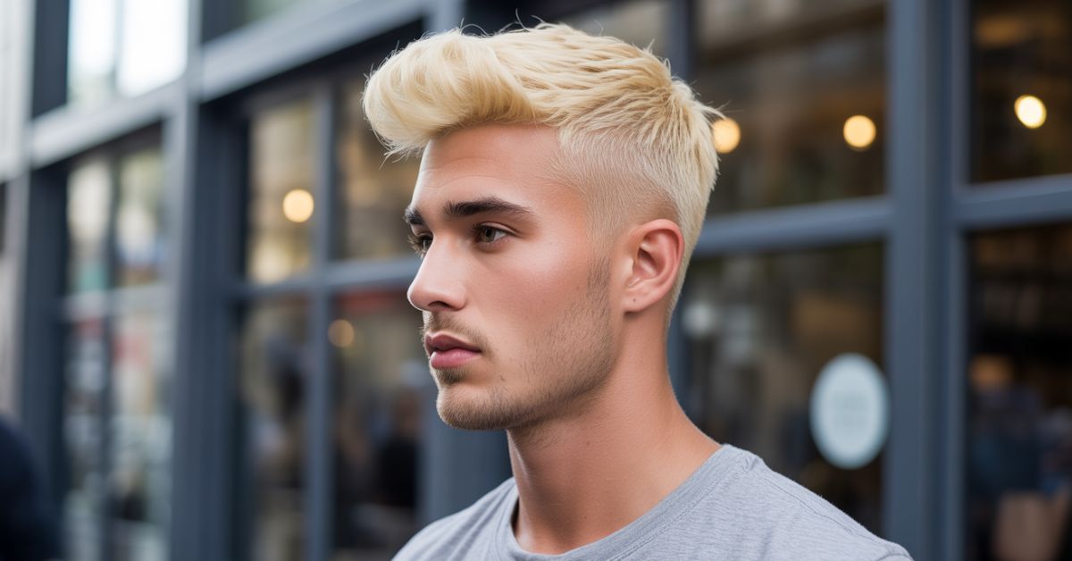 blonde mens haircuts