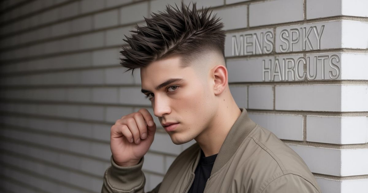 men's spiky haircuts
