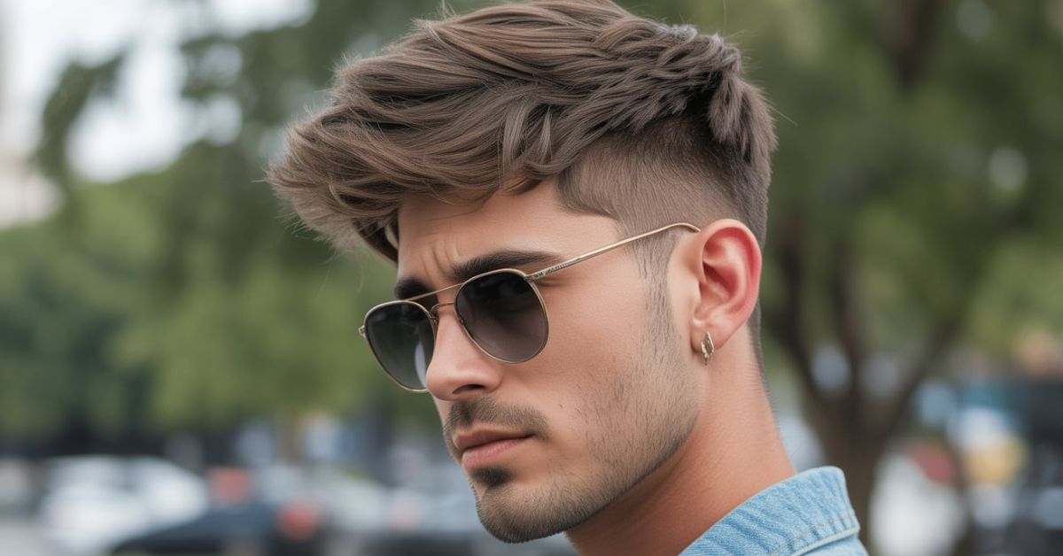 men's haircuts short messy