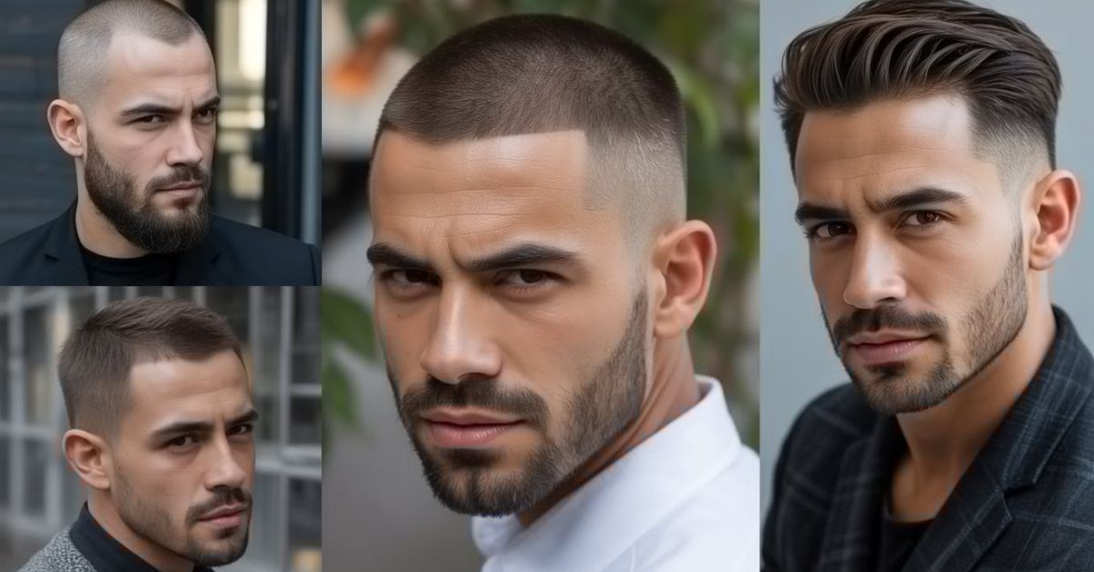 men's haircuts for balding on top
