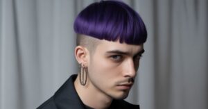 goth men haircut