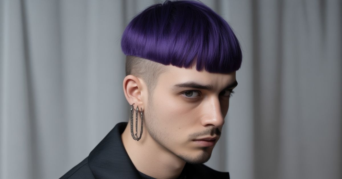 goth men haircut