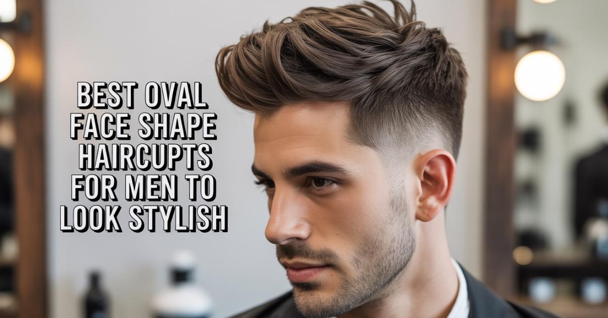 oval face shape haircuts men