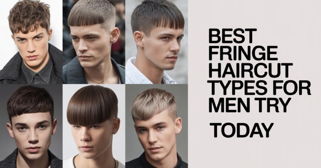 fringe haircut types men